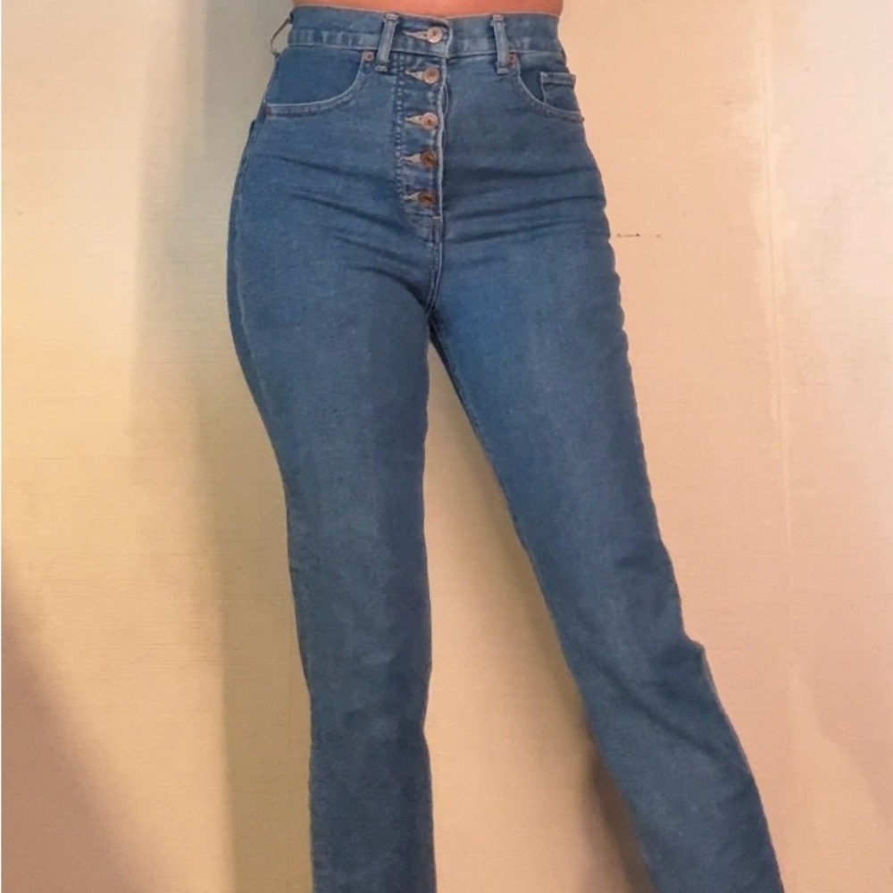 Groovy Express High Rise Blue Jeans